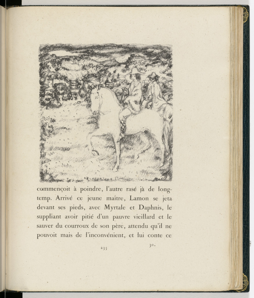 In-text plate (page 235) from Daphnis et Chloé