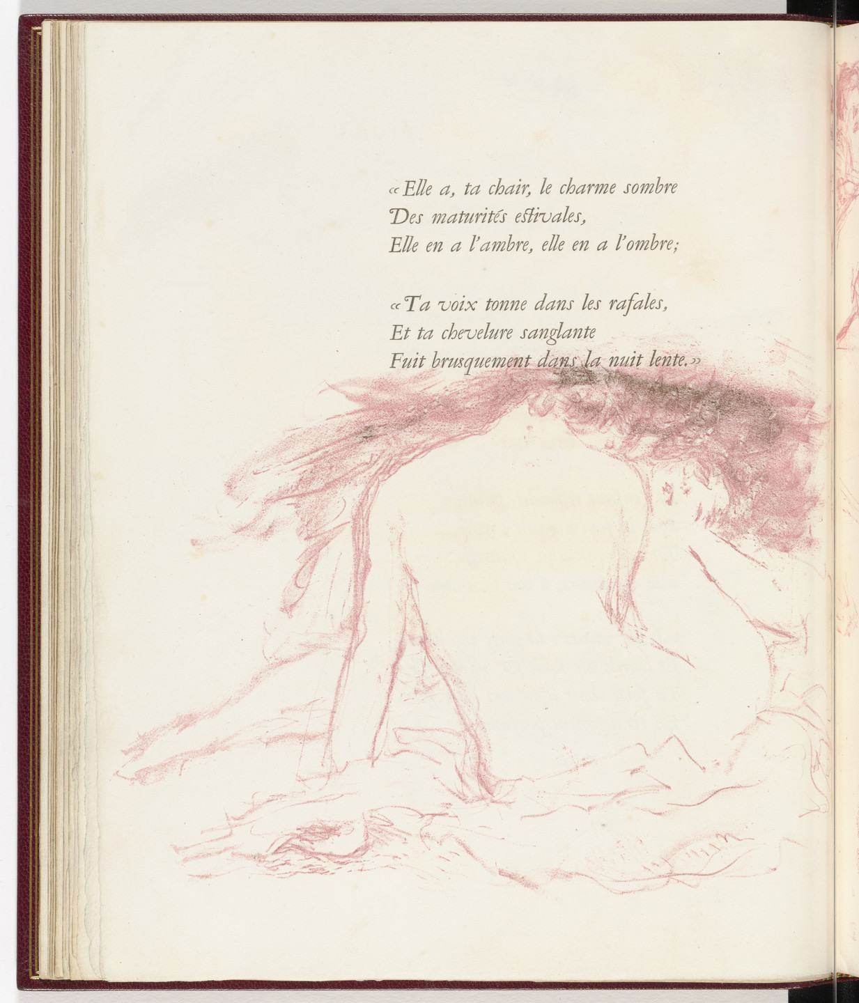 Pierre Bonnard. In-text plate (page 18) from Parallèlement (In Parallel). 1900