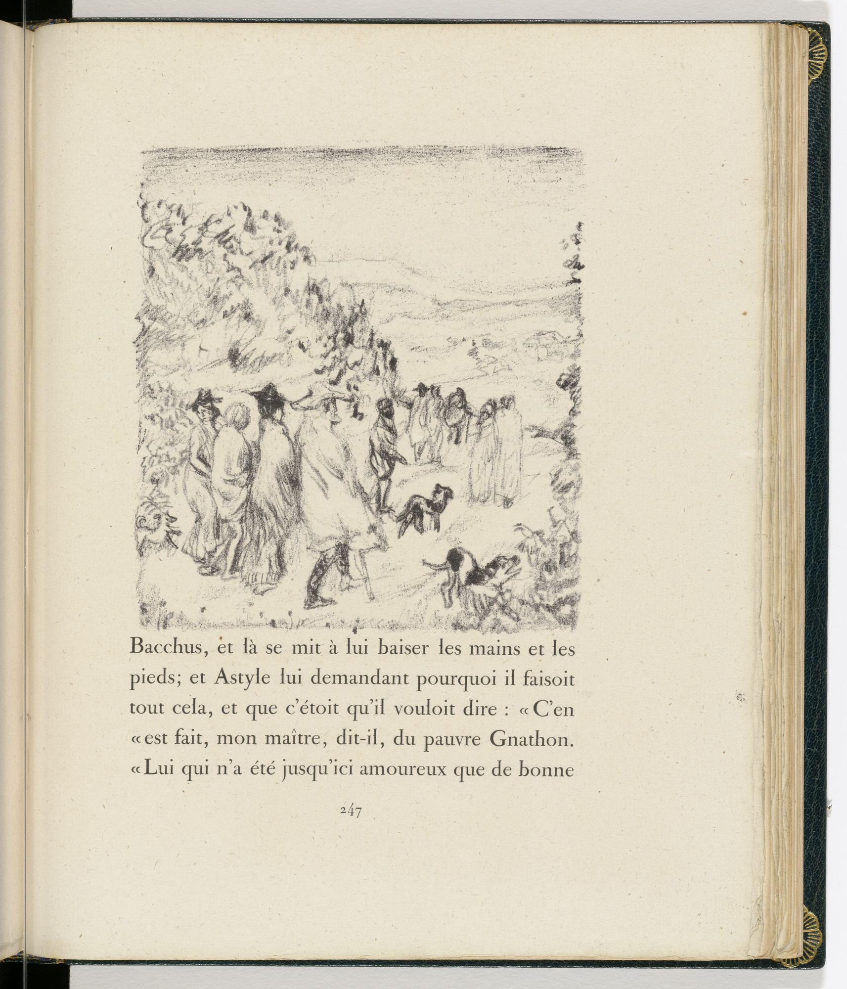 Pierre Bonnard. In-text plate (page 247) from Daphnis et Chloé