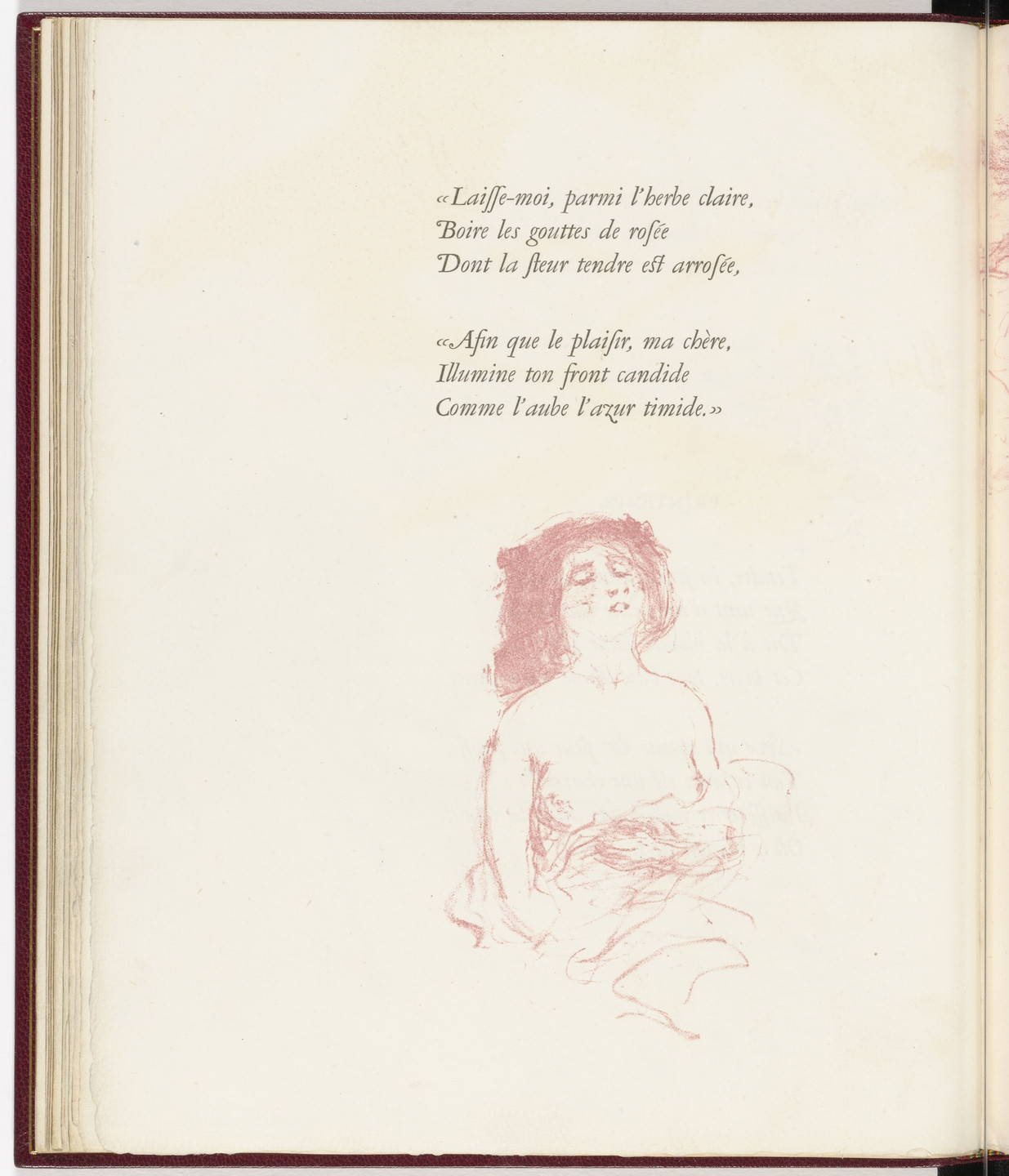 Pierre Bonnard. In-text plate (page 16) from Parallèlement (In Parallel). 1900