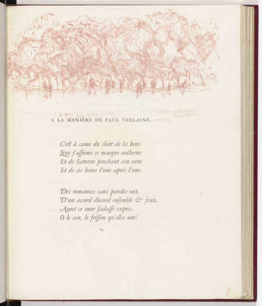 In-text plate (page 69) from Parallèlement (In Parallel)