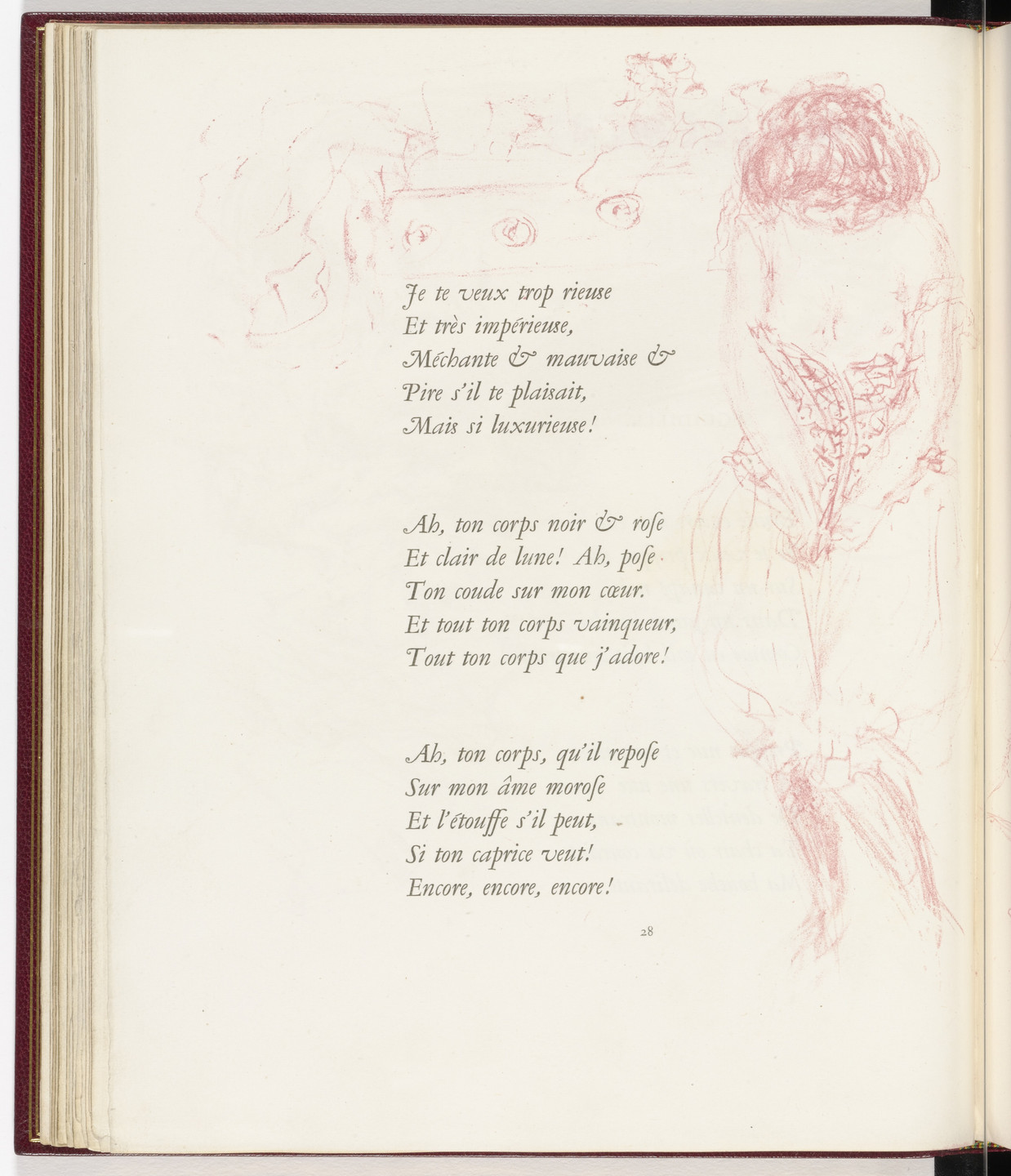 Pierre Bonnard. In-text plate (page 28) from Parallèlement (In Parallel). 1900
