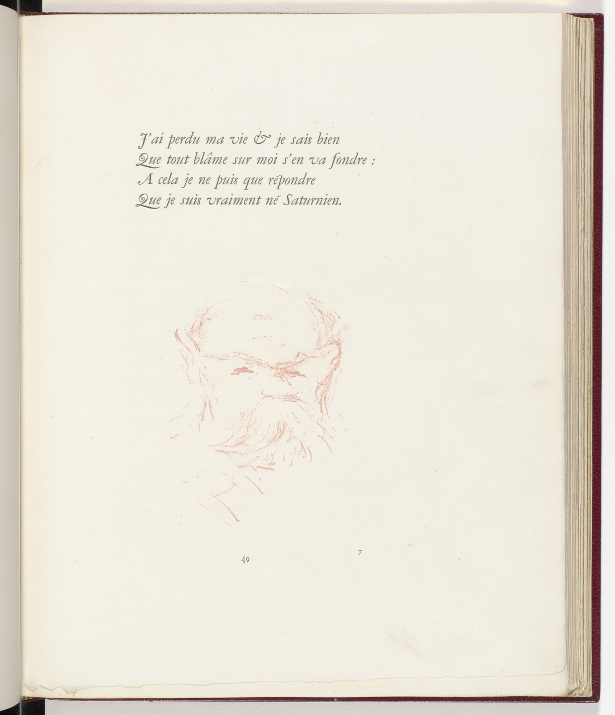 Pierre Bonnard. Tailpiece (page 49) from Parallèlement (In Parallel). 1900