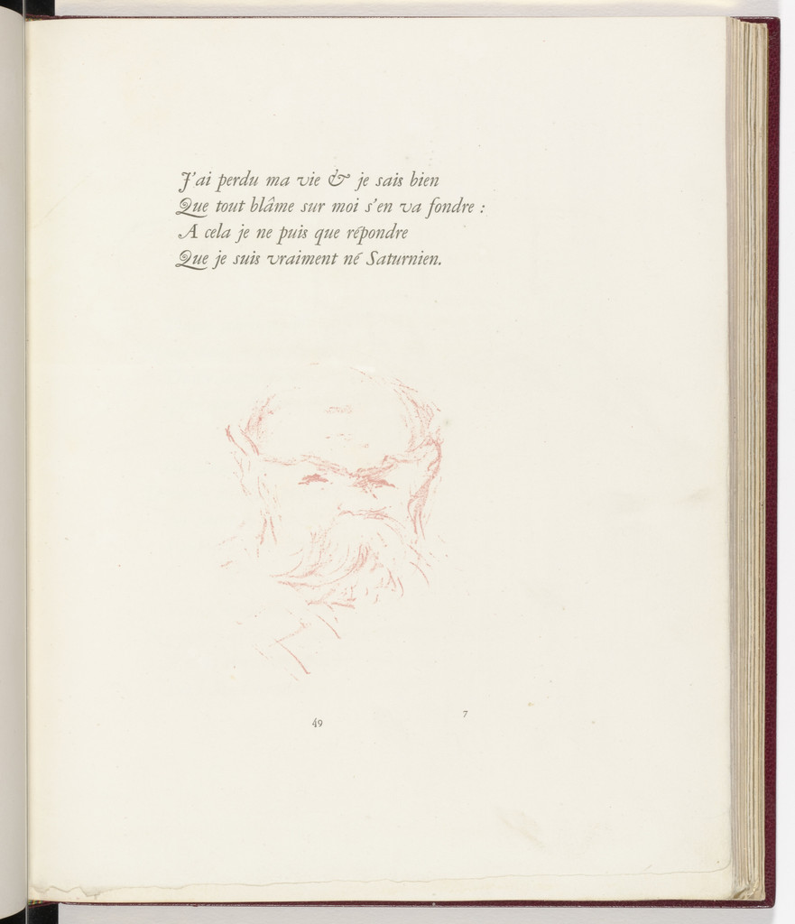 Tailpiece (page 49) from Parallèlement (In Parallel)