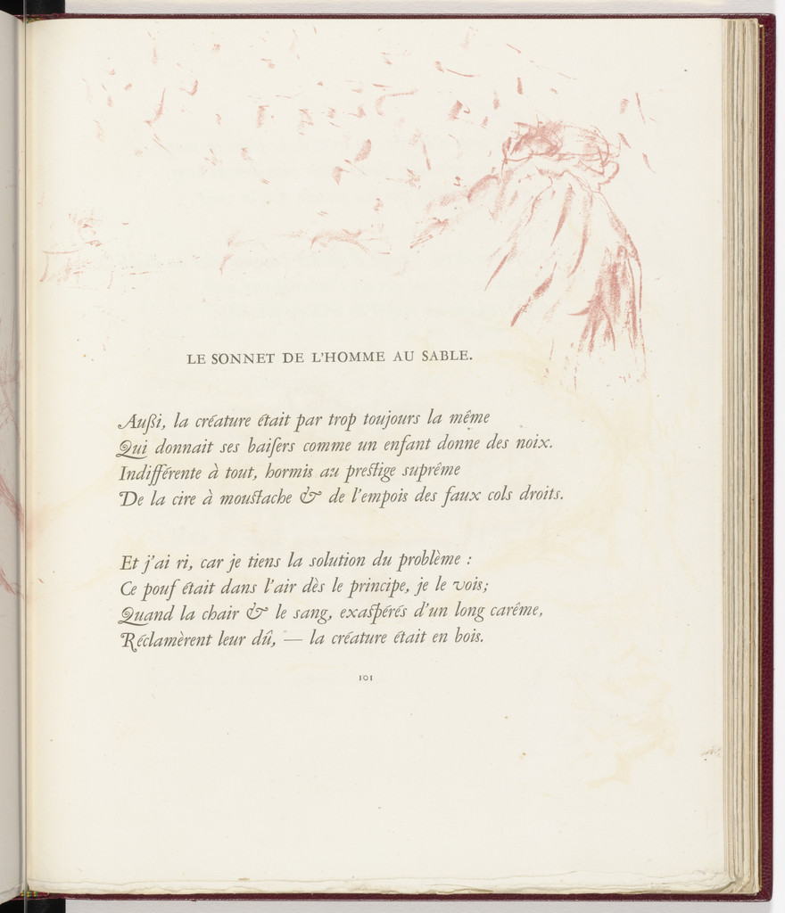 In-text plate (page 101) from Parallèlement (In Parallel)