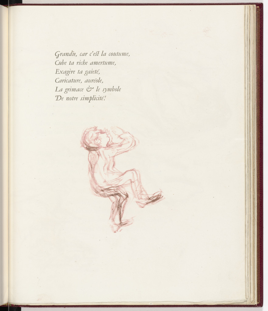 Tailpiece (page 117) from Parallèlement (In Parallel)