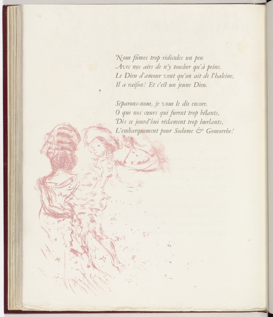 In-text plate (page 82) from Parallèlement (In Parallel)