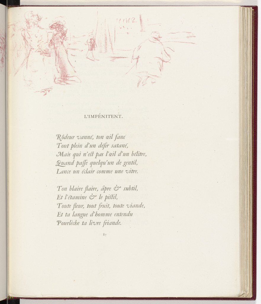 In-text plate (page 87) from Parallèlement (In Parallel)