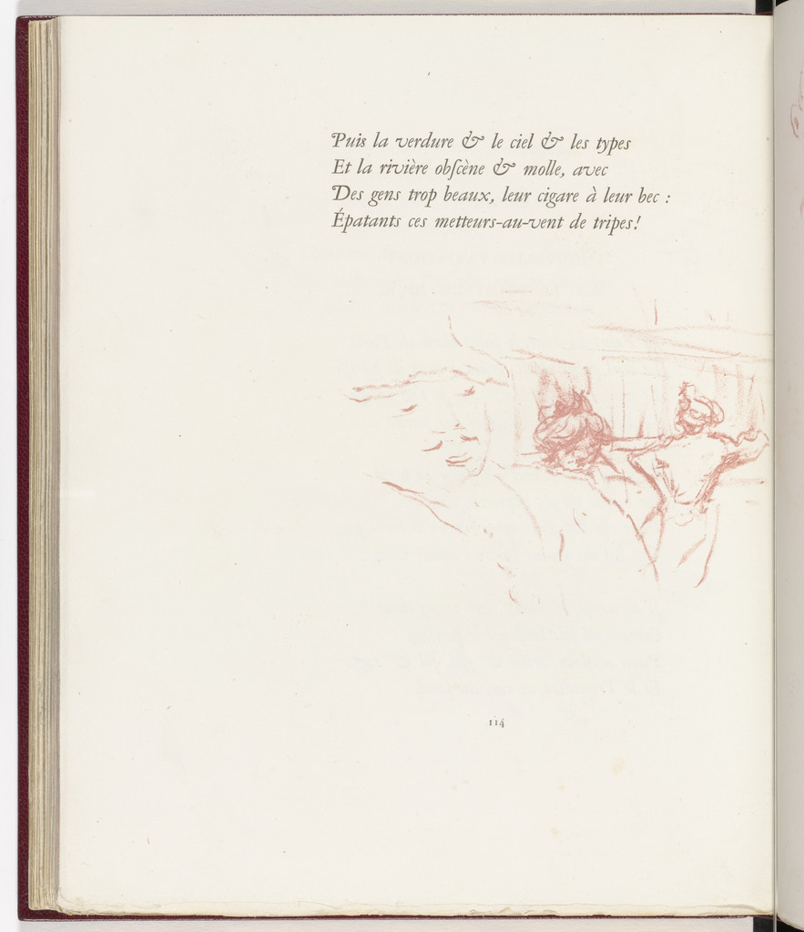 Tailpiece (page 114) from Parallèlement (In Parallel)