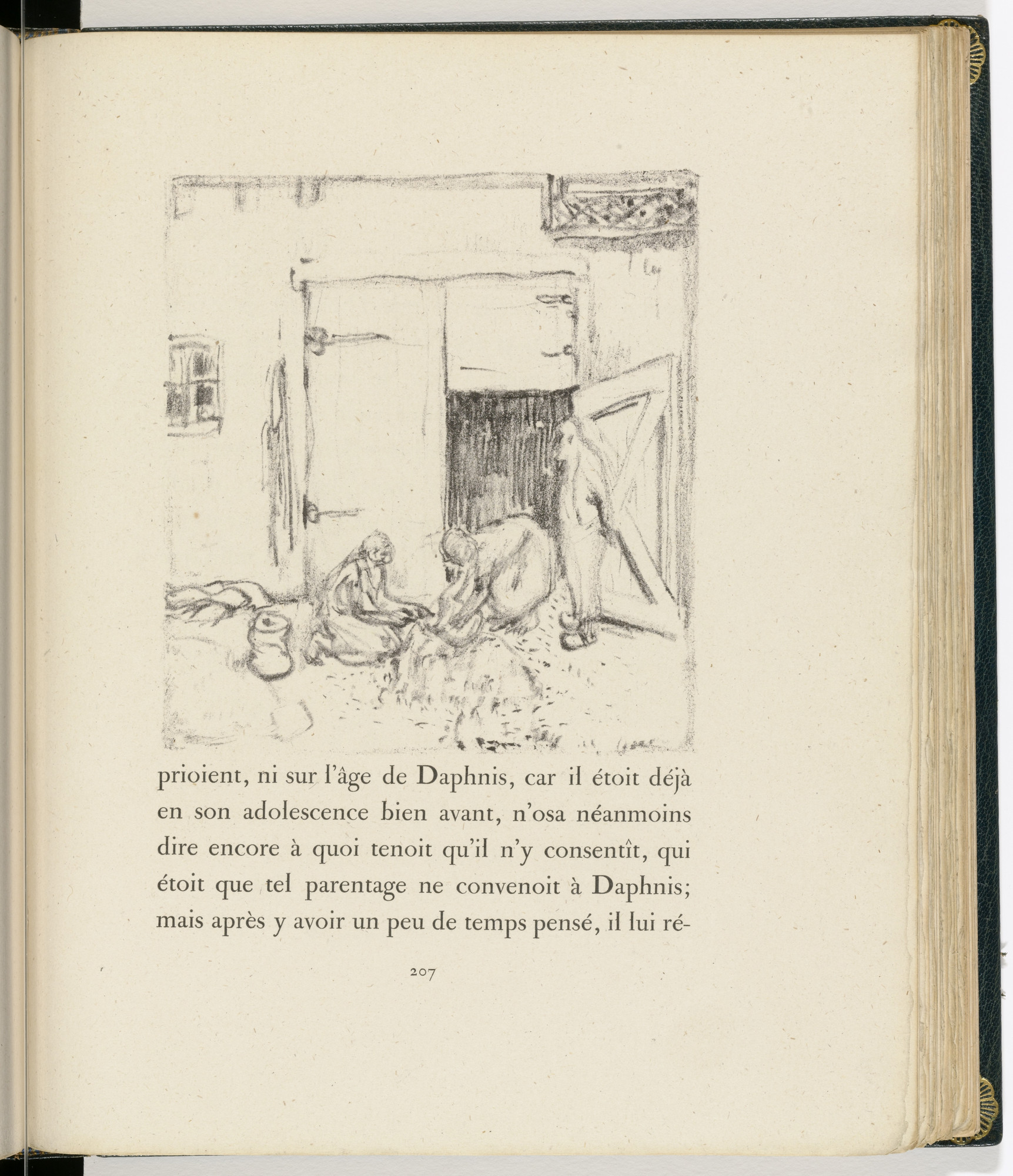Pierre Bonnard In Text Plate Page 207 From Daphnis Et Chloe 1902 Moma