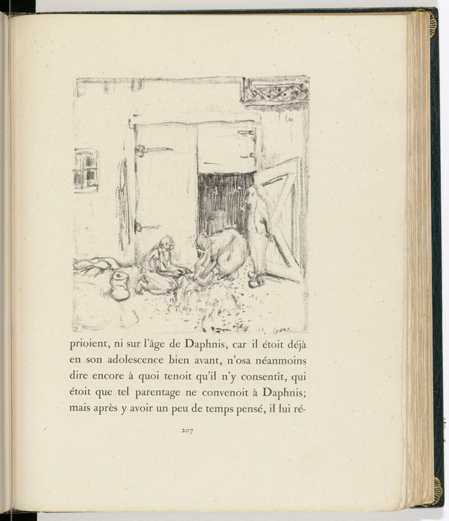 In-text plate (page 207) from Daphnis et Chloé