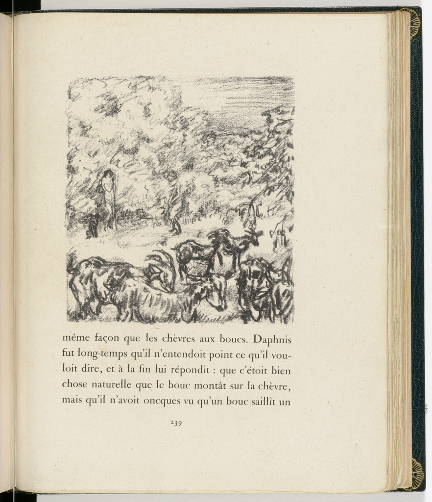 In-text plate (page 239) from Daphnis et Chloé