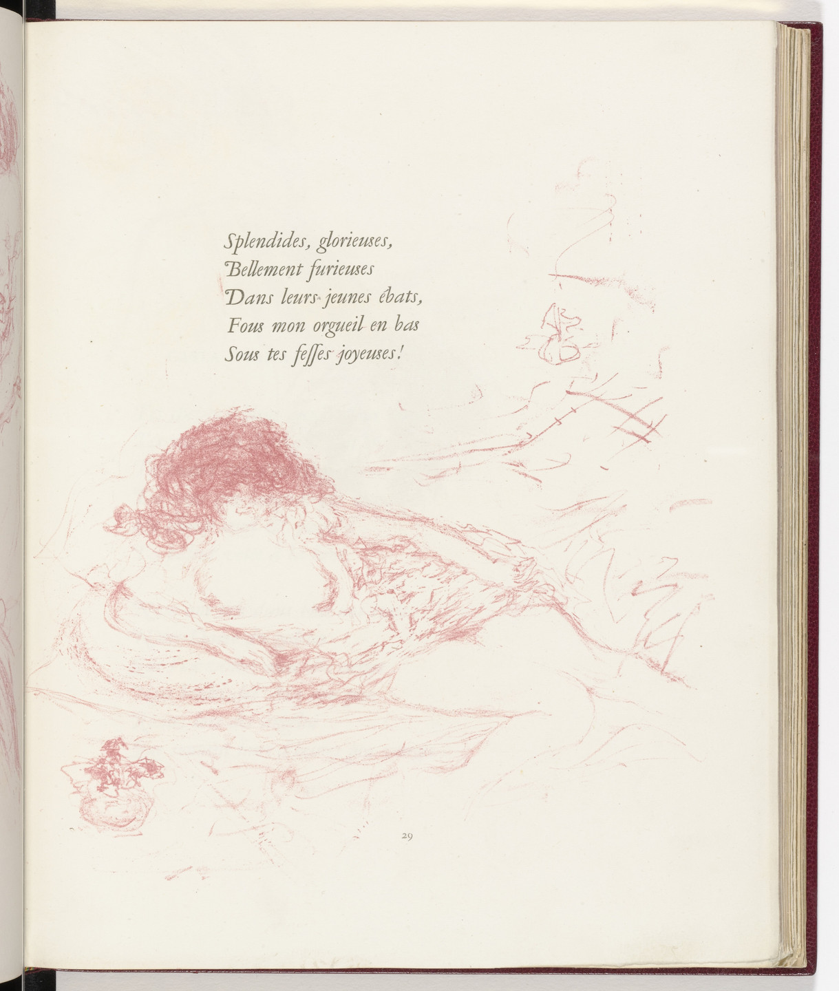 Pierre Bonnard. In-text plate (page 29) from Parallèlement (In Parallel). 1900