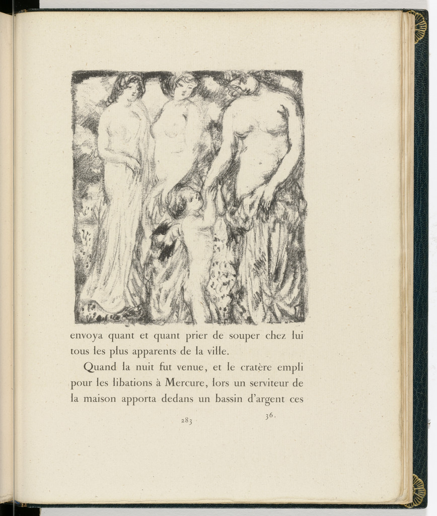 In-text plate (page 283) from Daphnis et Chloé