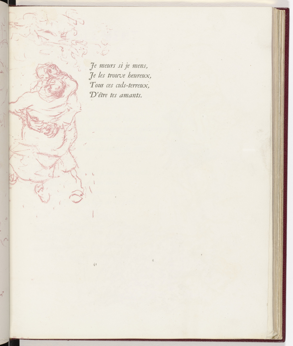 Pierre Bonnard. In-text plate (page 41) from Parallèlement (In Parallel). 1900