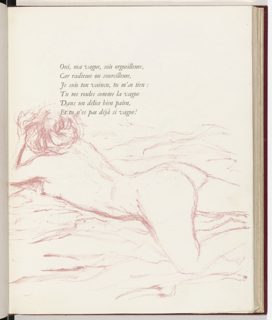 In-text plate (pages 36 and 37) from Parallèlement (In Parallel)