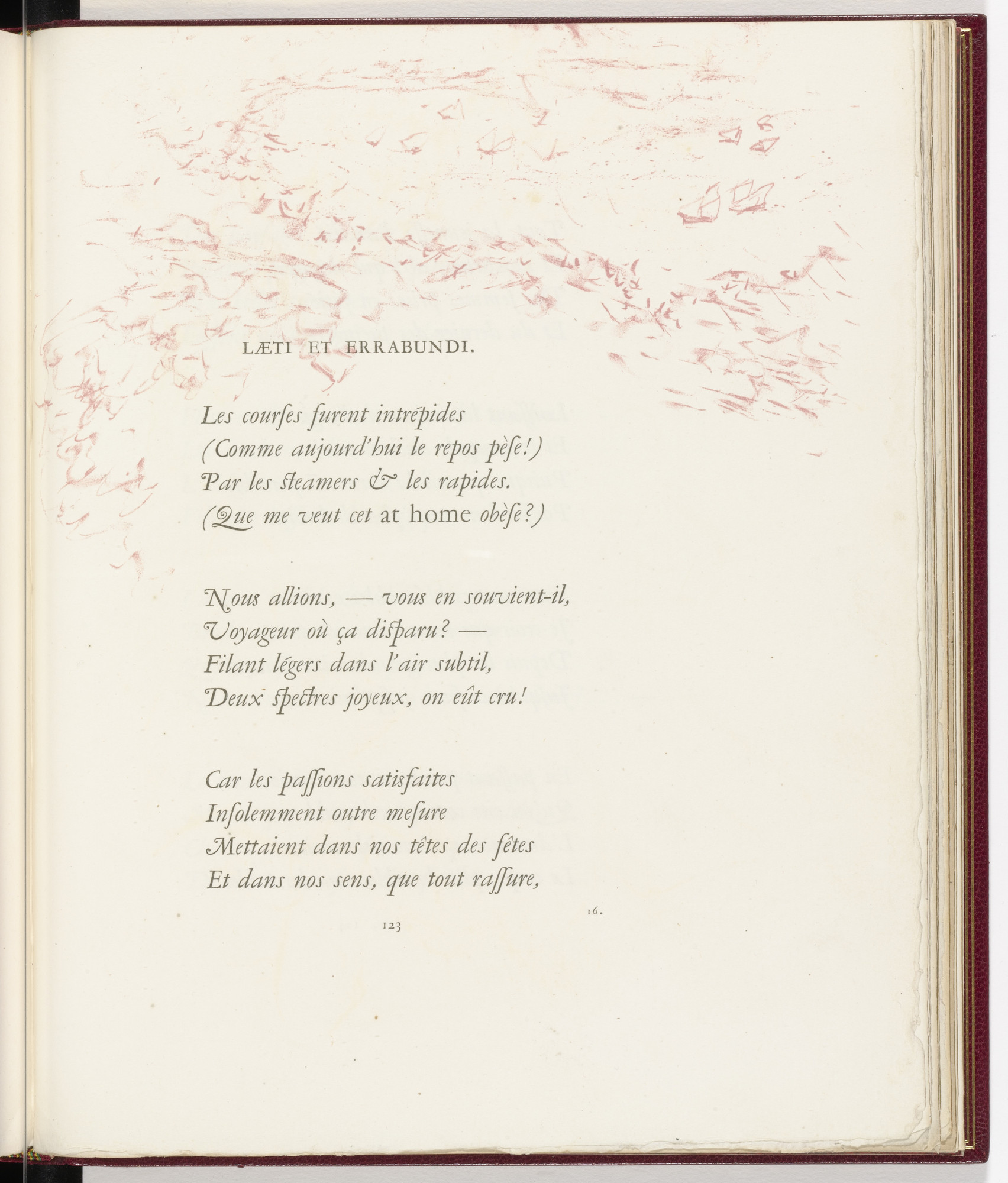 Pierre Bonnard. In-text plate (page 123) from Parallèlement (In Parallel)