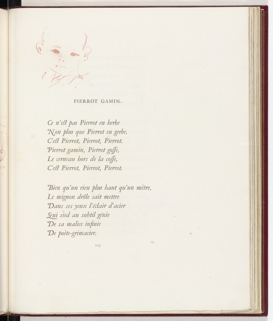 Headpiece (page 115) from Parallèlement (In Parallel)