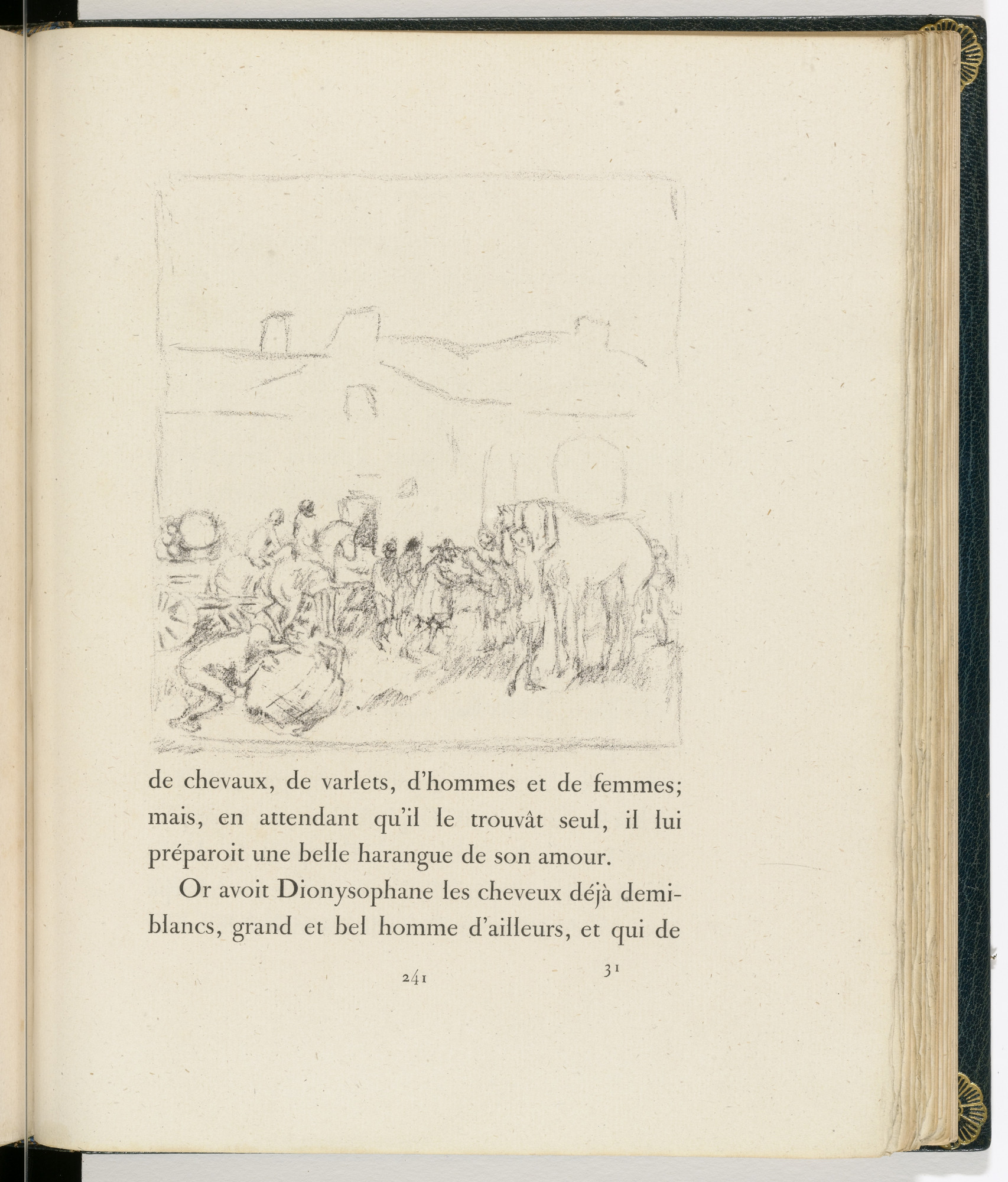 Pierre Bonnard. In-text plate (page 241) from Daphnis et Chloé