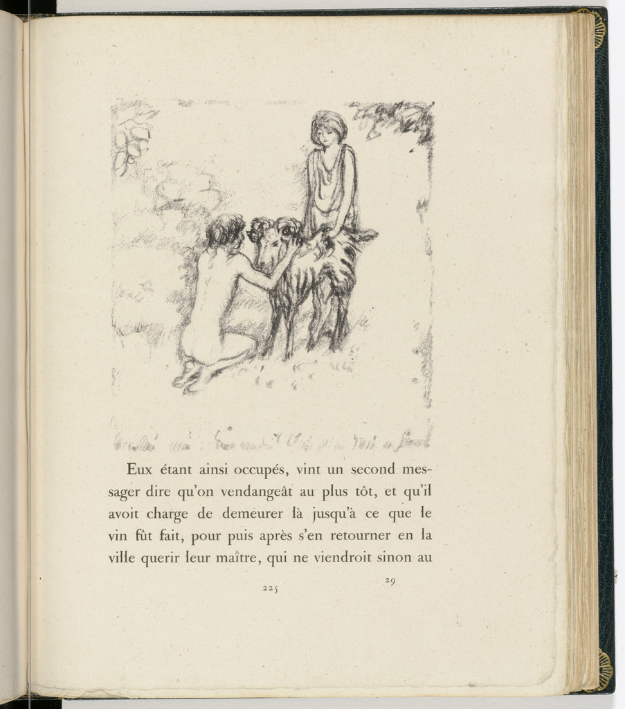 In-text plate (page 225) from Daphnis et Chloé