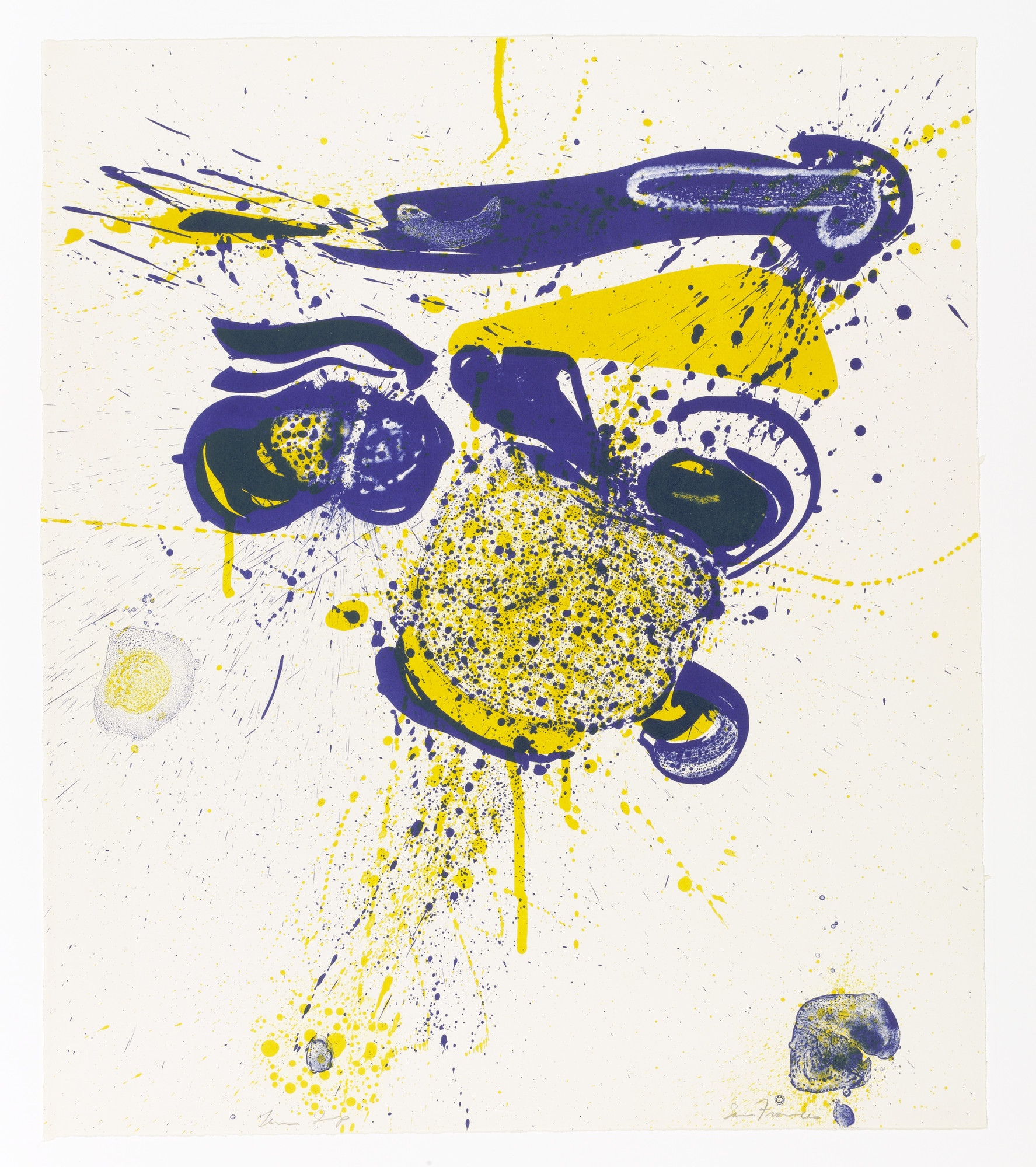 Sam Francis. Mercury