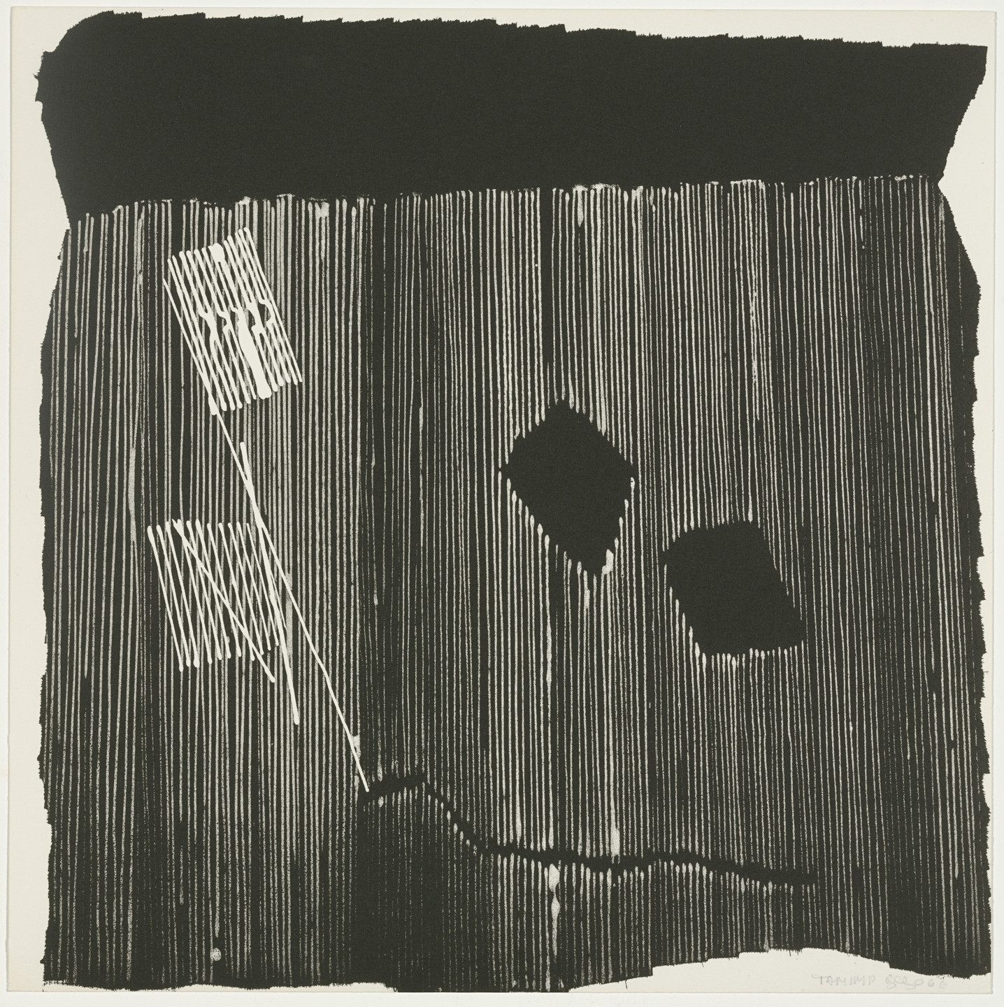 Gego (Gertrud Goldschmidt). Untitled from an untitled portfolio. 1966