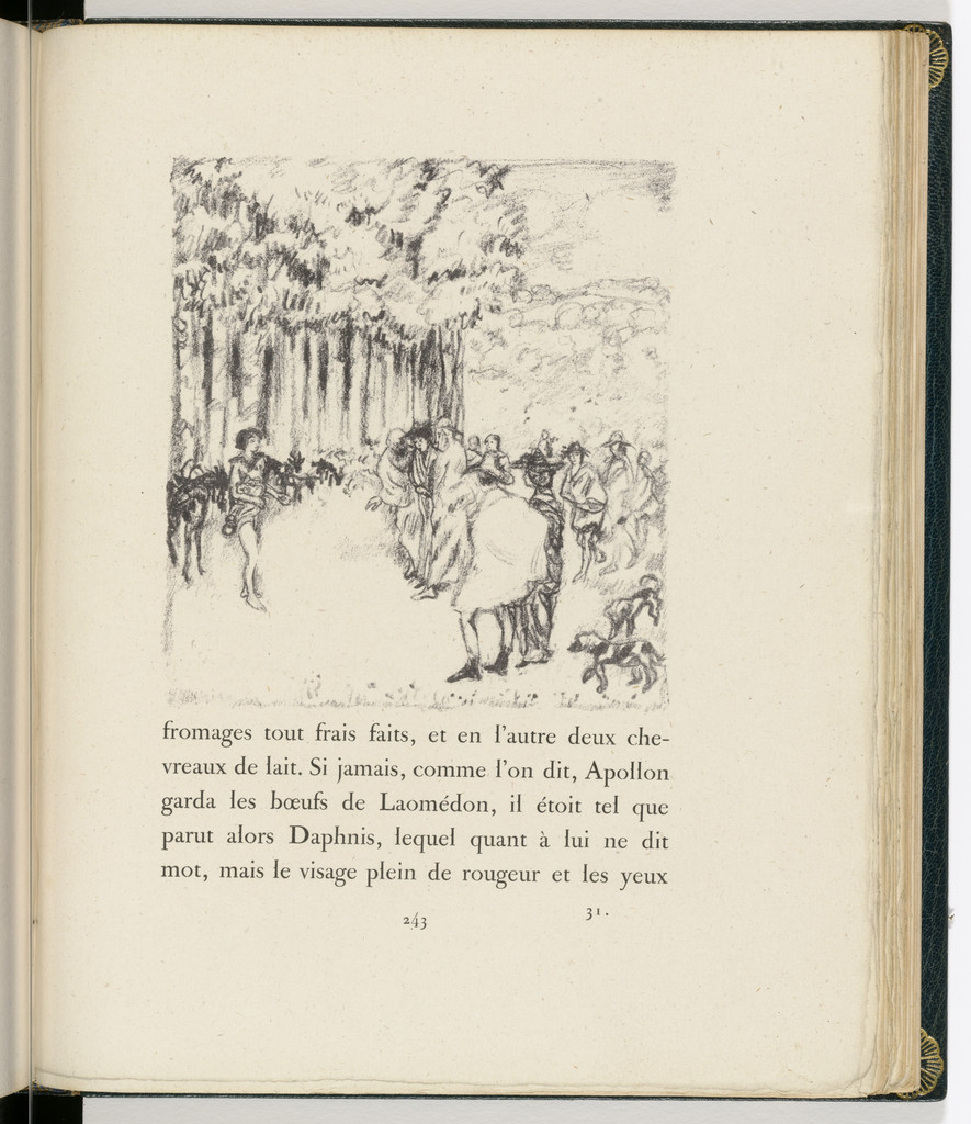 In-text plate (page 243) from Daphnis et Chloé