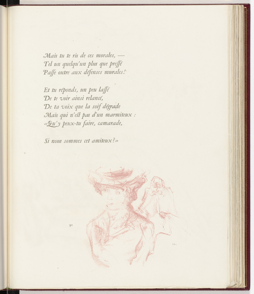 Tailpiece (page 91) from Parallèlement (In Parallel)