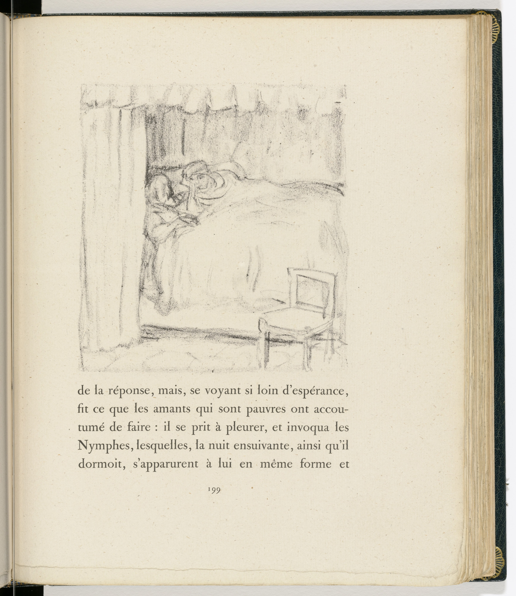 Pierre Bonnard. In-text plate (page 199) from Daphnis et Chloé