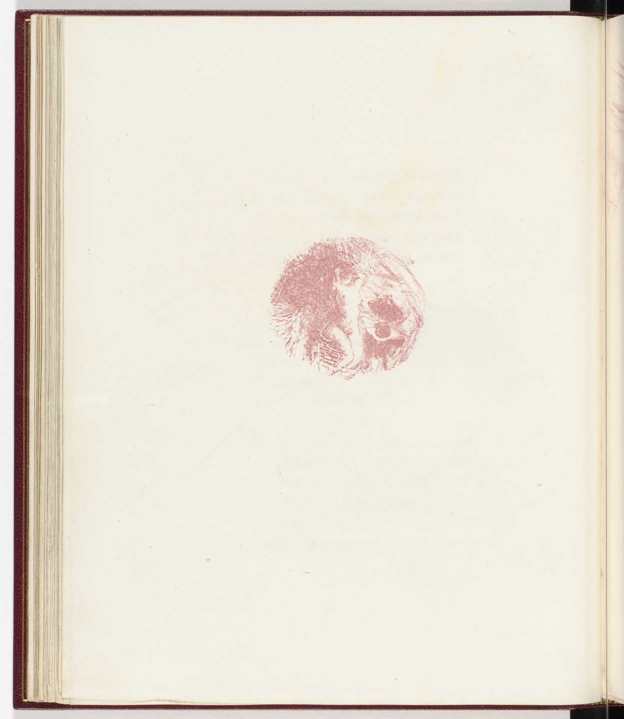 Pierre Bonnard. Vignette (page 30) from Parallèlement (In Parallel). 1900