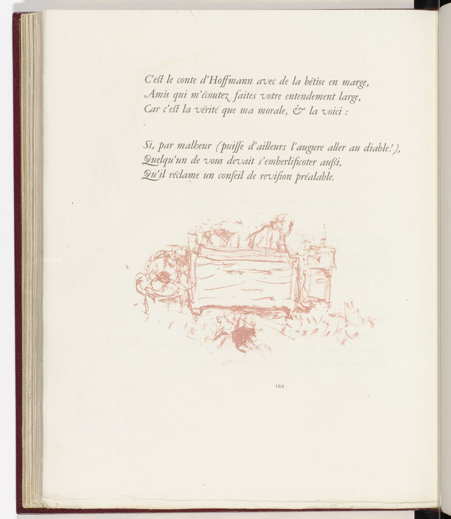 In-text plate (page 102) from Parallèlement (In Parallel)