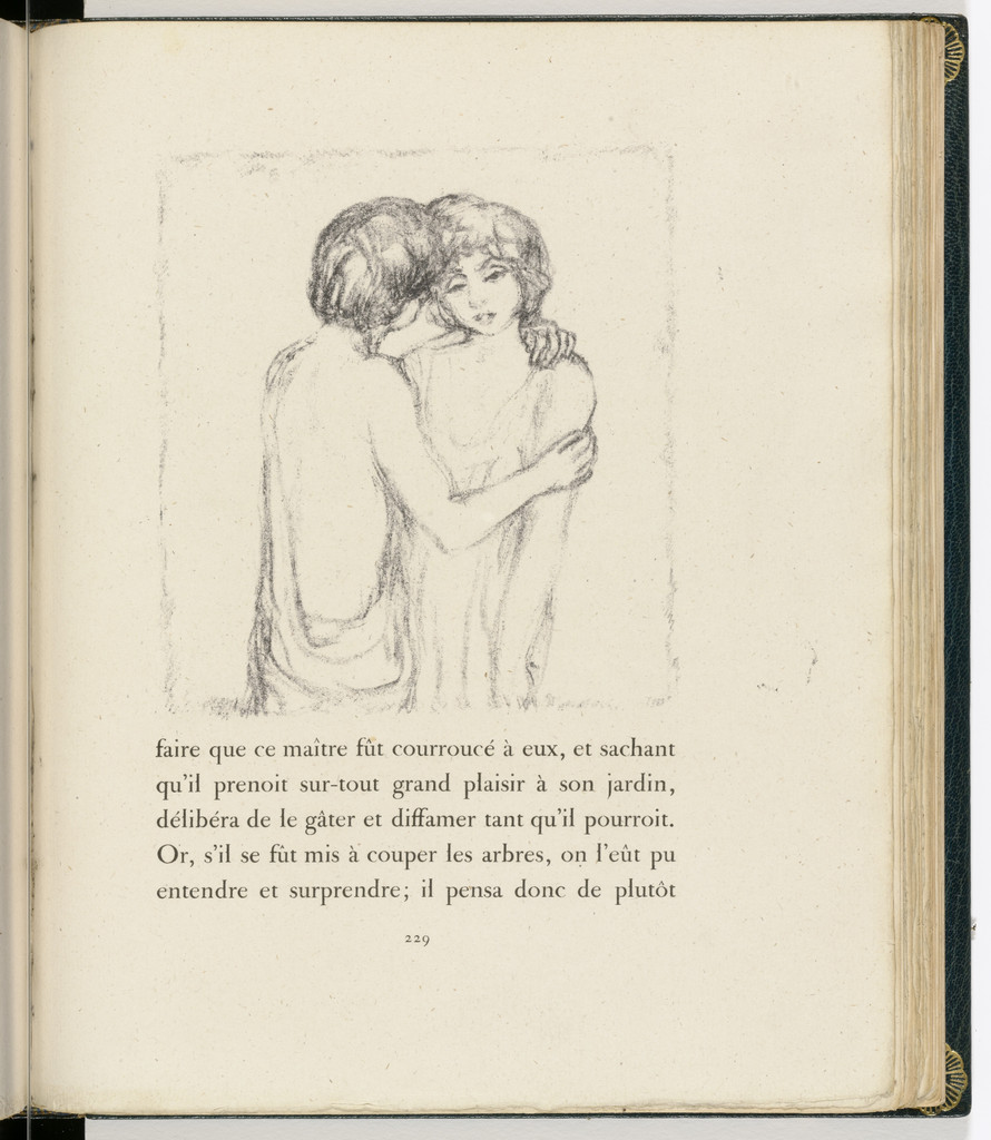In-text plate (page 229) from Daphnis et Chloé