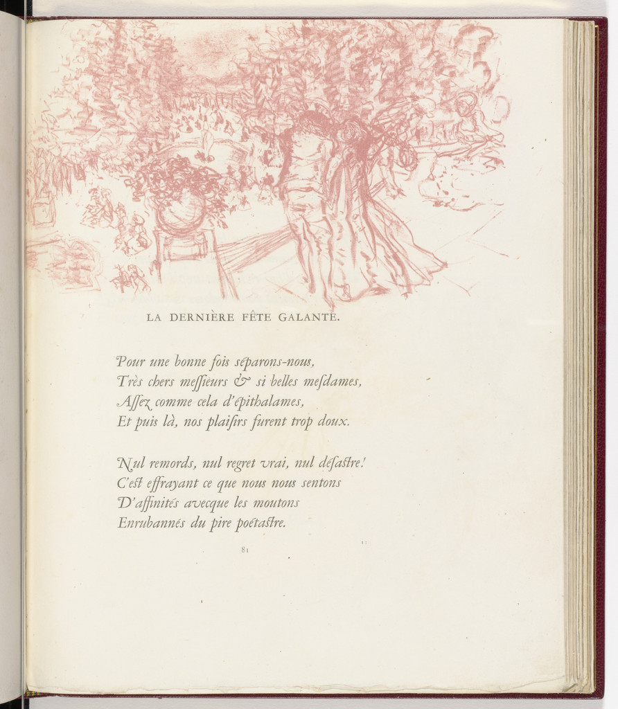 In-text plate (page 81) from Parallèlement (In Parallel)