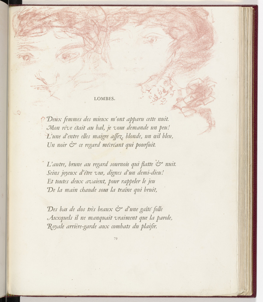 In-text plate (page 79) from Parallèlement (In Parallel)