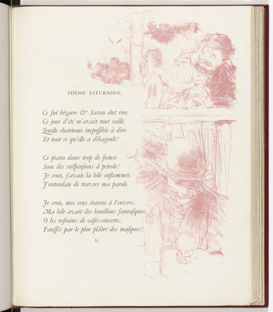 In-text plate (page 83) from Parallèlement (In Parallel)