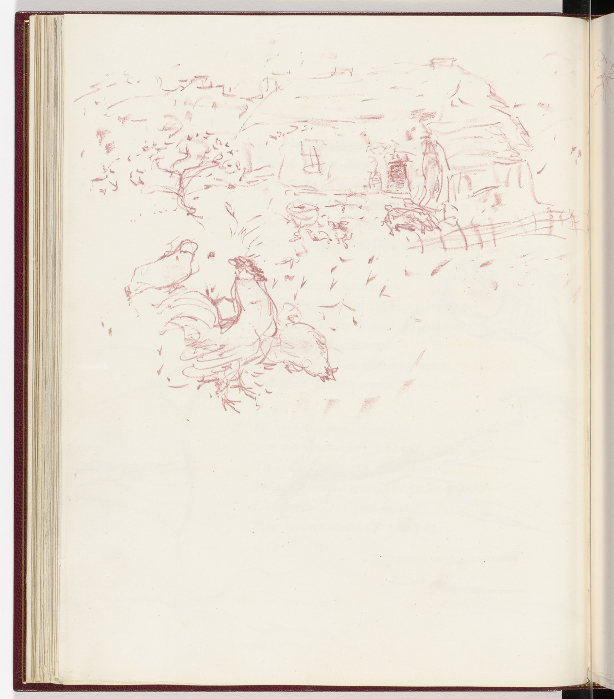 Pierre Bonnard. Plate (page 38) from Parallèlement (In Parallel). 1900