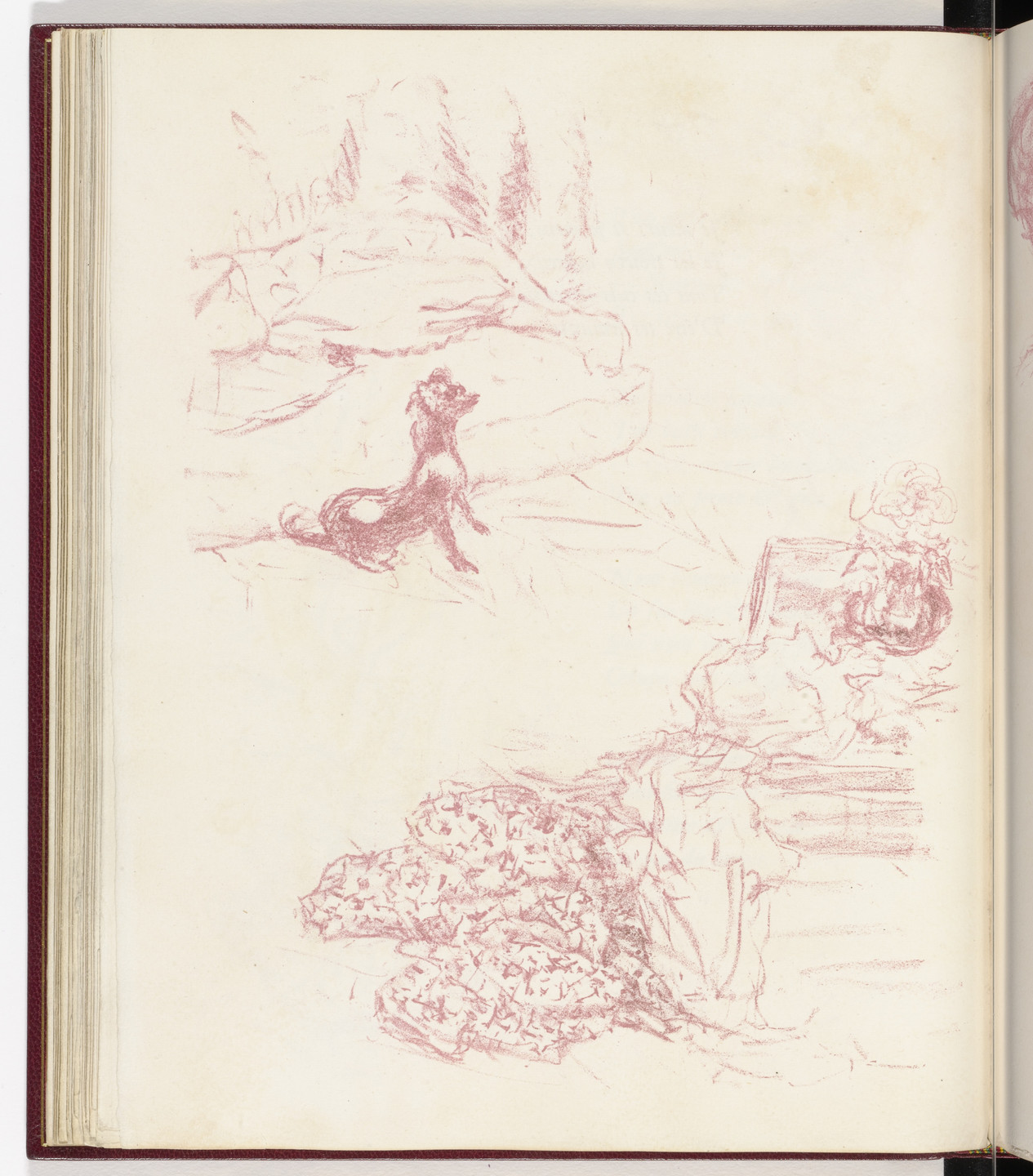 Pierre Bonnard. Plate (page 42) from Parallèlement (In Parallel). 1900