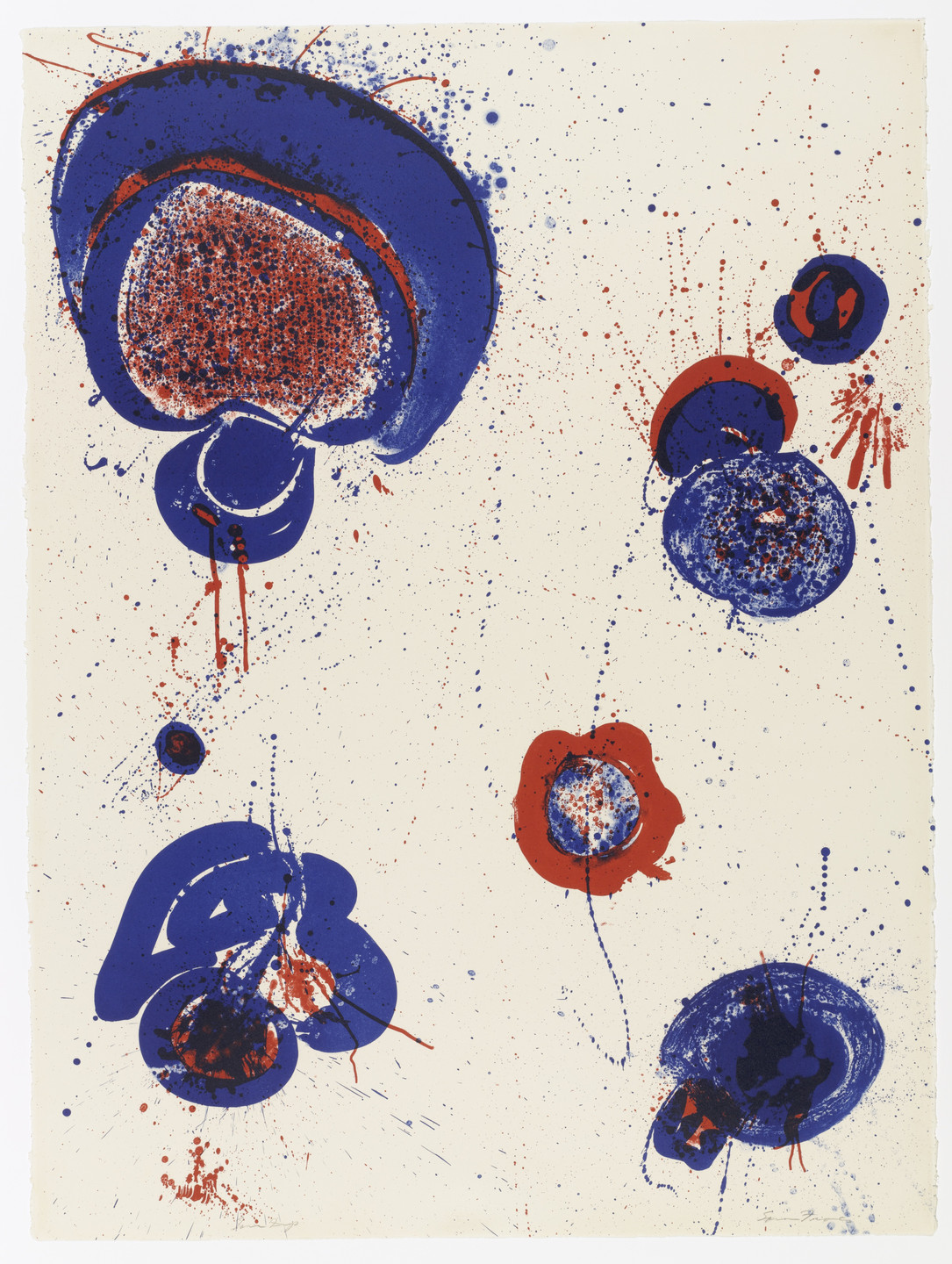 Sam Francis. Chinese Planet. 1963 | MoMA