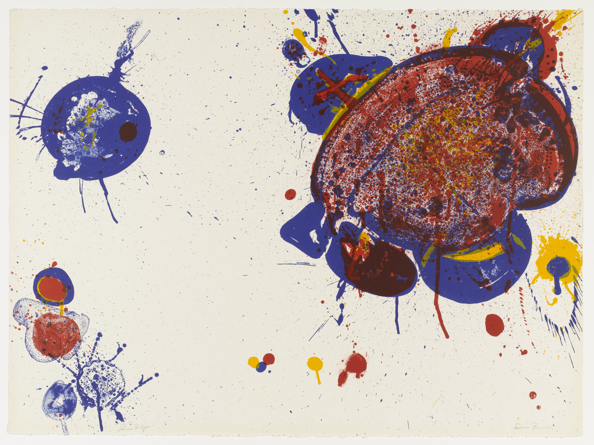 Sam Francis. Another Disappearance