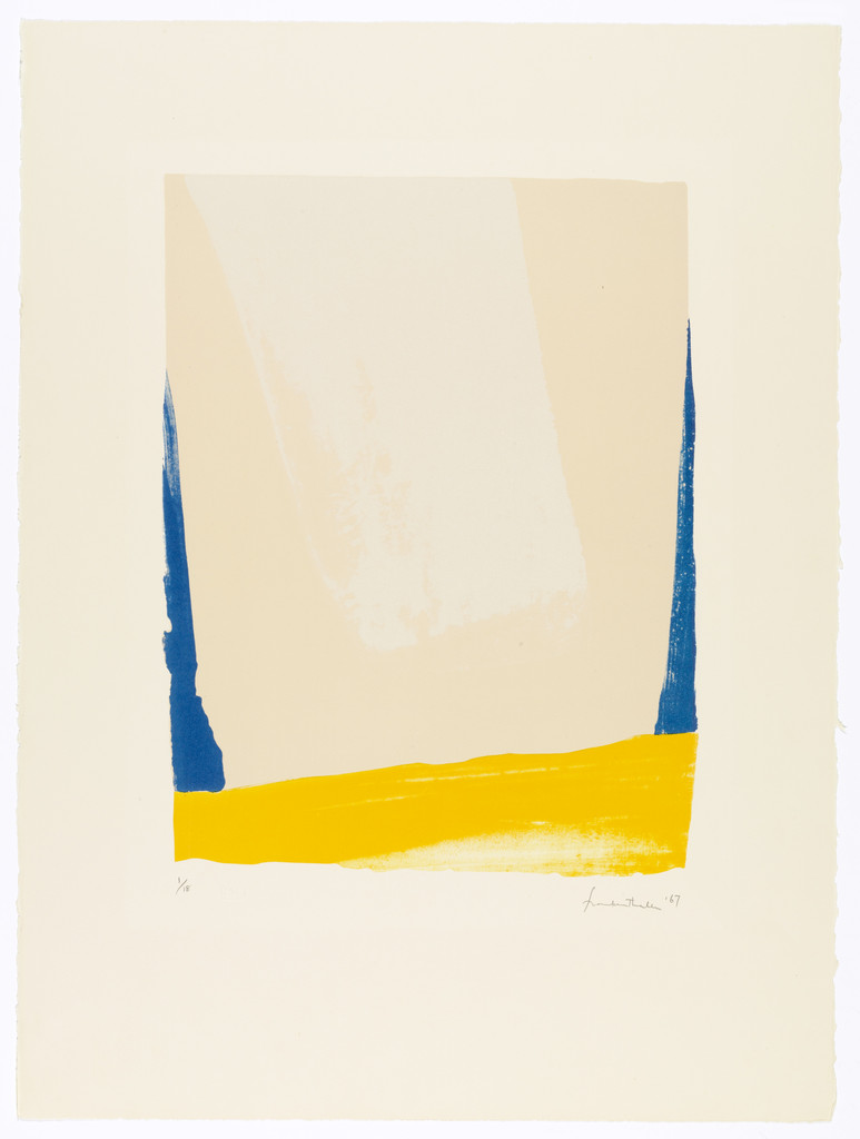 White Portal by Helen Frankenthaler