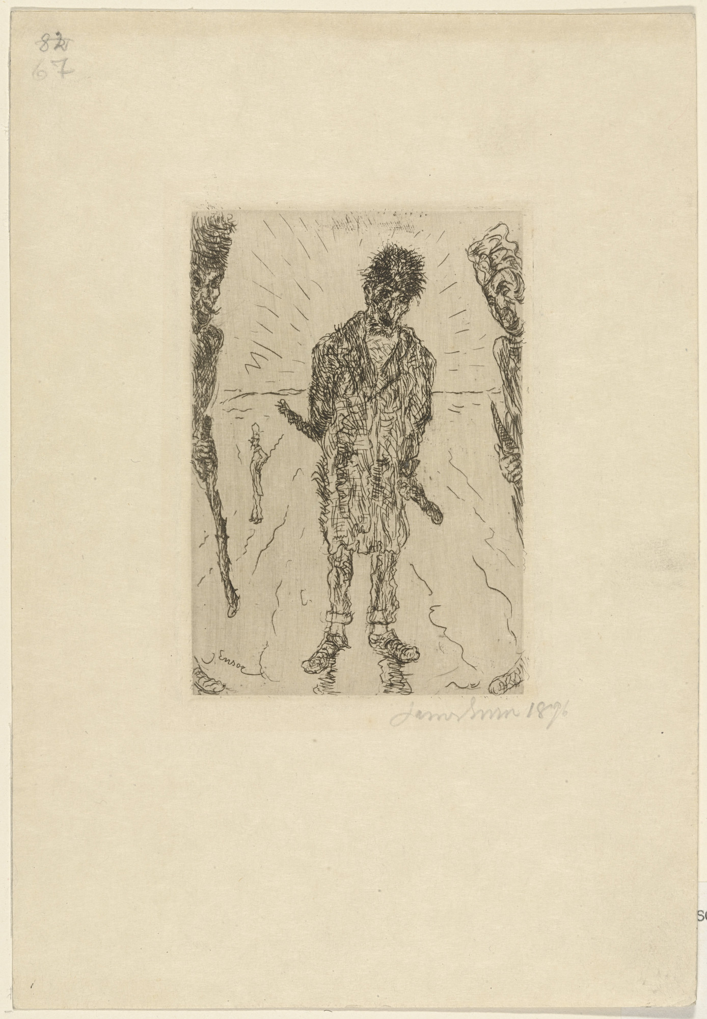 James Ensor. The Scoundrels