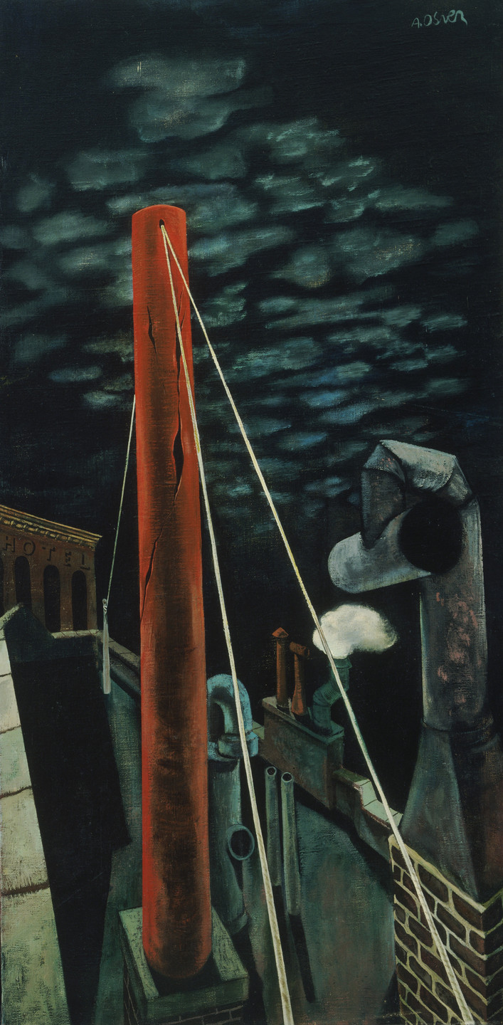 Arthur Osver. Melancholy of a Rooftop. 1942