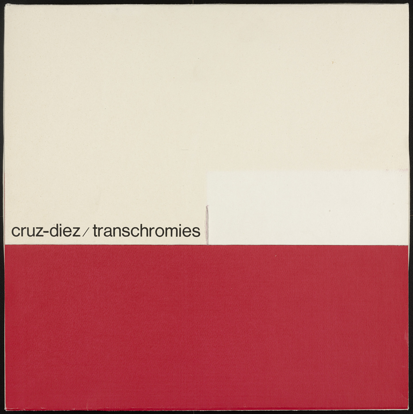 Carlos Cruz-Diez. Transchromies. (1965)