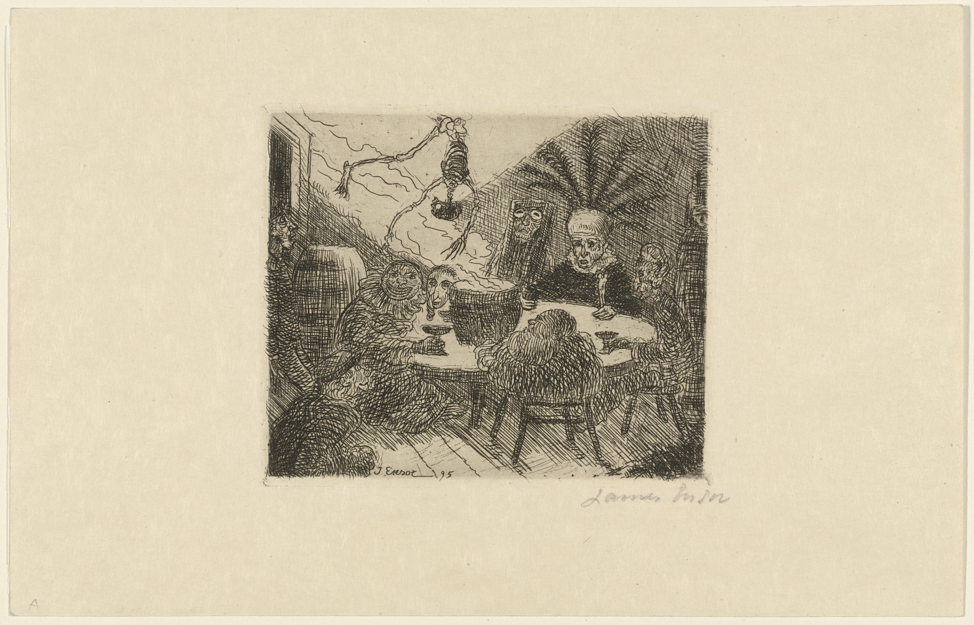 James Ensor. King Pest ( Le Roi Peste )