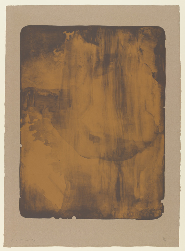 Bronze Smoke by Helen Frankenthaler