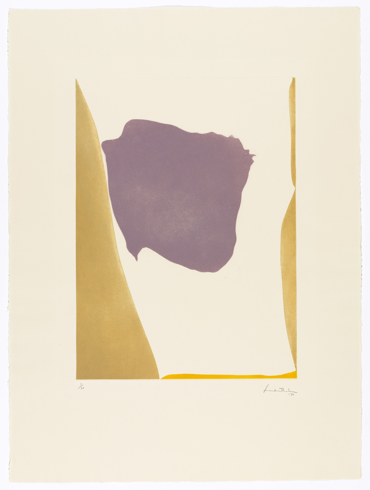 Helen Frankenthaler. Lilac Arbor