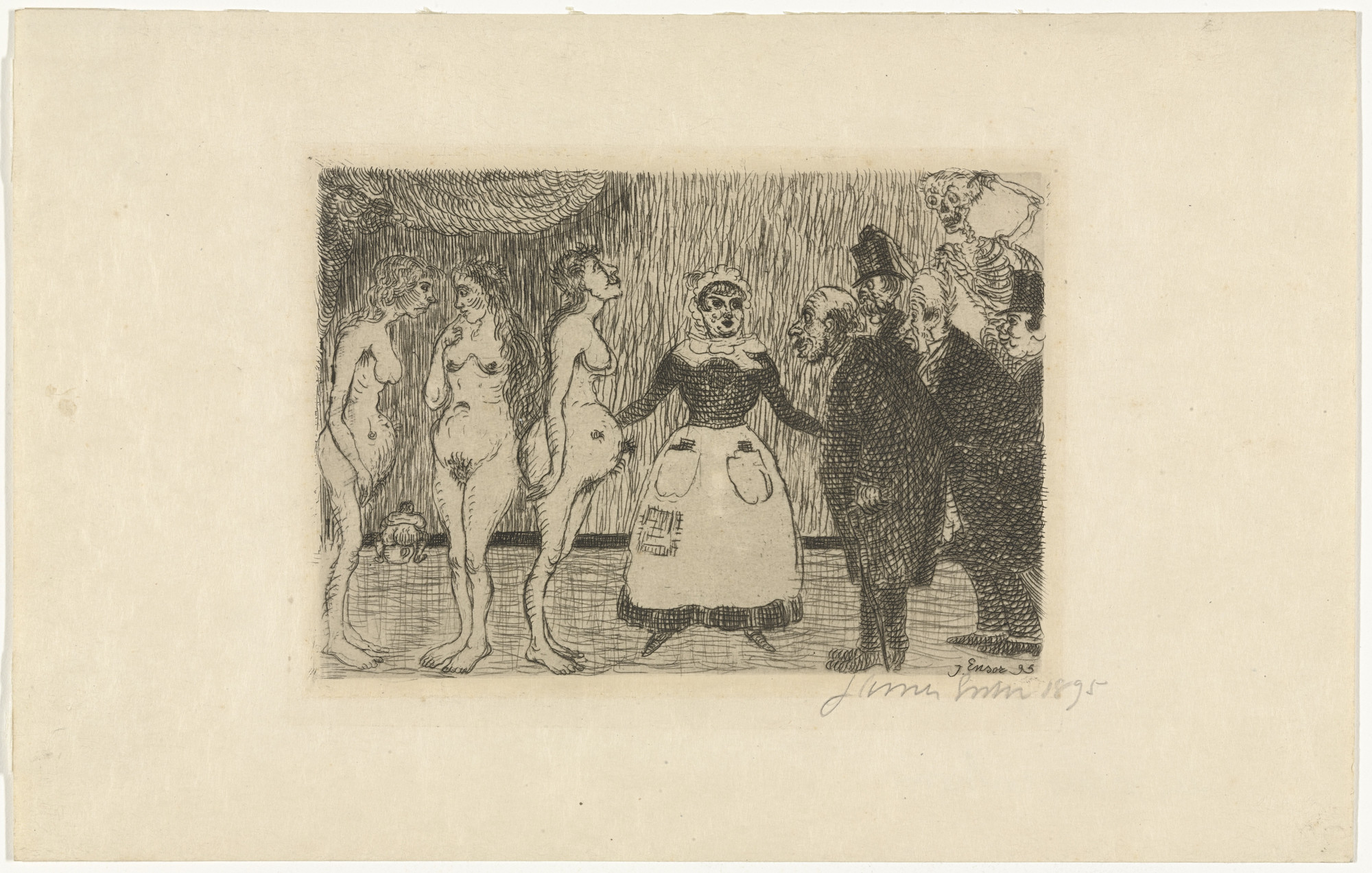 James Ensor. The Old Rascals