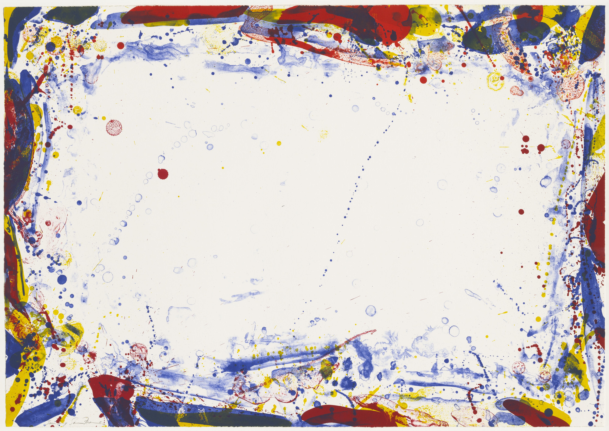 Sam Francis. Damp