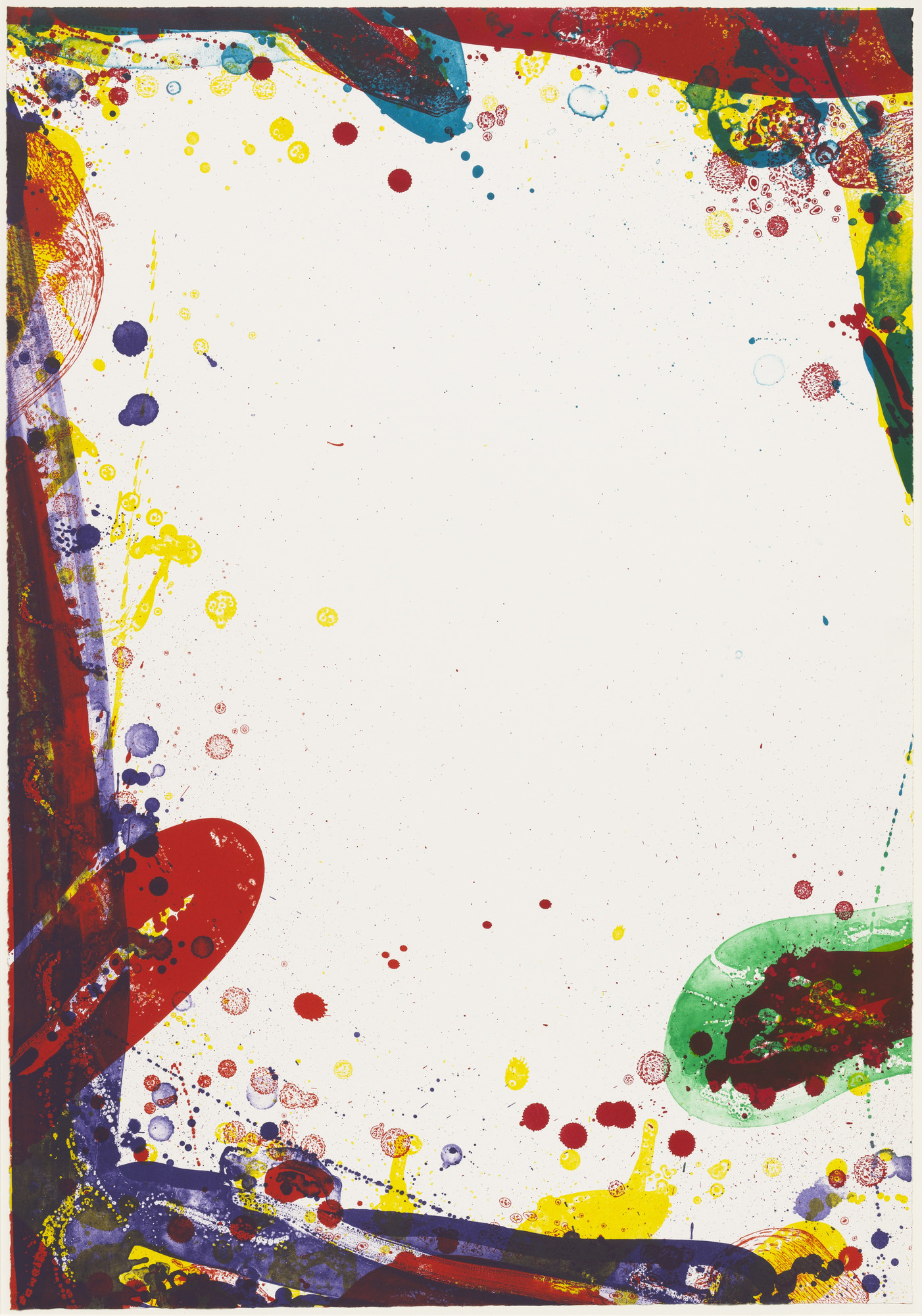 Sam Francis. Seal Sail