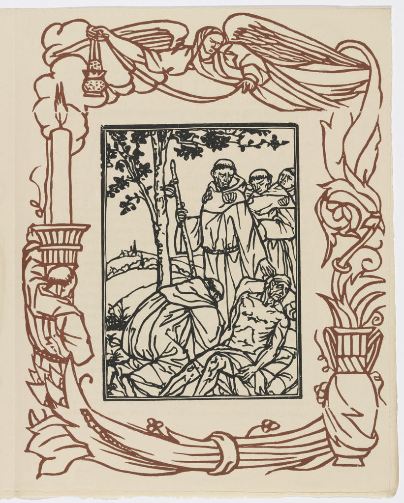 Plate (page 29) from Les Petites Fleurs de St. François (The Little Flowers of St. Francis)